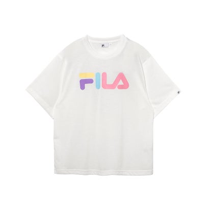 フィラ FILA OVERSIZED S/S T-SHIRT / オーバーサイズショートスリーブティーシャツ / カジュアルウェア / レディース （WHITE）