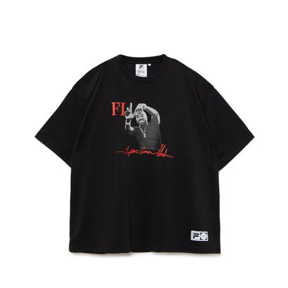 フィラ FILA S/S PHOTO TEE02 / ショートスリーブティーシャツ / カジュアルウェア / ユニセックス （BLACK）