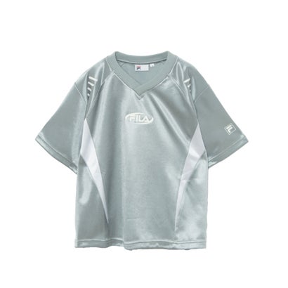 フィラ FILA FOOTBALL TEE / フットボールティーシャツ / カジュアルウェア / レディース （SILVER）