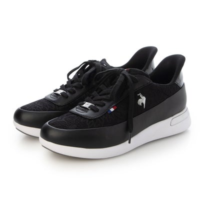 ルコックスポルティフ le coq sportif レースデザインスニーカー（LCS セーヴル II ワイド SI） （ブラック）