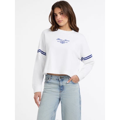 ゲス GUESS GUESS JEANS Long Sleeves Rib Crew Neck Sweatshirt （G011）