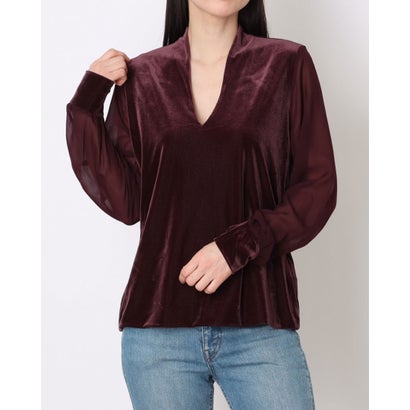 ホブズ HOBBS AIMEE VELVET TOP （MALBEC PURPLE）