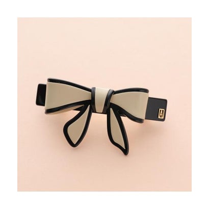 アレクサンドル ドゥ パリ ALEXANDRE DE PARIS ALEXANDRE DE PARIS バレッタ AA6-12688-03 リボン (X-NOIR(A14MEUBLE)/ベージュ)|LOCOMALL(ロコンド公式ストア)