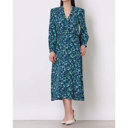 ホブズ HOBBS IRIS DRESS （GREEN MULTI）