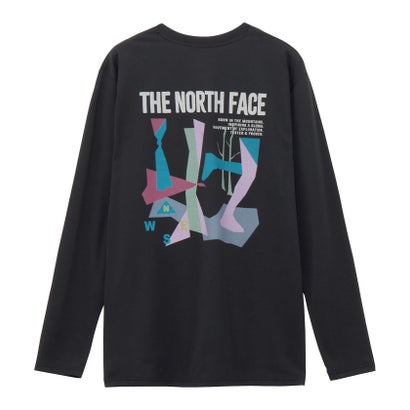 ザ・ノース・フェイス THE NORTH FACE ザ・ノース・フェイス THE NORTH FACE アウトドア ロングスリーブ ES レトロトレイルティー NT32682 （K ブラック）