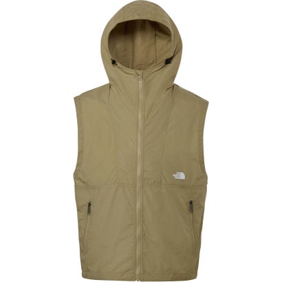 ザ・ノース・フェイス THE NORTH FACE ザ・ノース・フェイス THE NORTH FACE アウトドア コンパクトフーデッドベスト  NP22635 （CK 古典派音楽カーキ）
