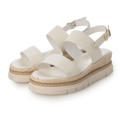 ルカ グロッシ Luca Grossi ラフィア サンダル （White）