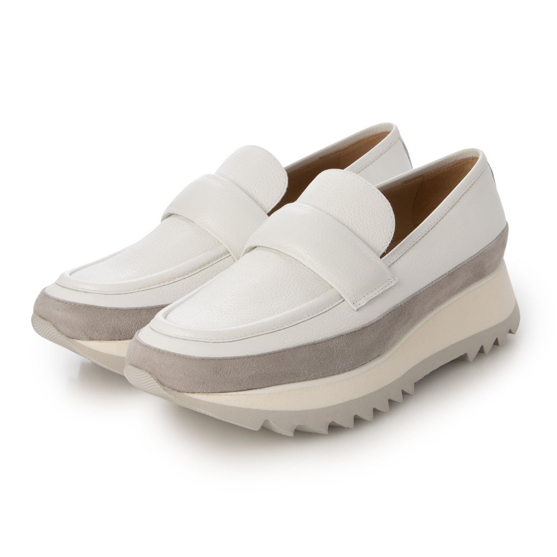 ルカ グロッシ Luca Grossi スニーカーローファー （WHITE）