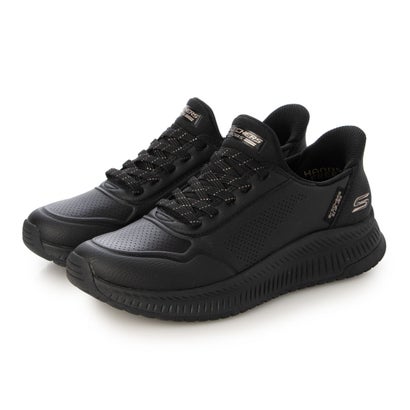 スケッチャーズ SKECHERS レディース スニーカー BOBS SQUAD 4-KEY LOOK 117740 （黒いこと）