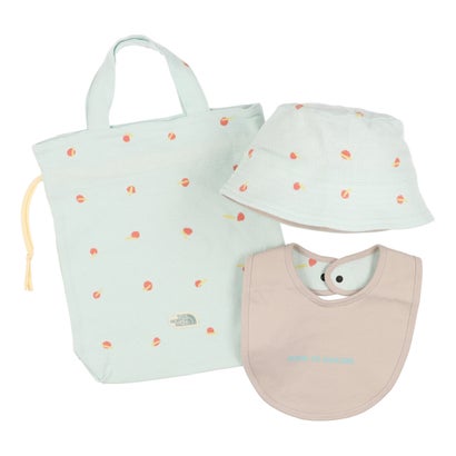 ザ・ノース・フェイス THE NORTH FACE ジュニア アウトドア ジュニアその他アクセサリ Baby Hat Bib Set ハット ビブセット(ベビー) NNB02610【返品不可商品】 （ウォブリングキュレーショ）