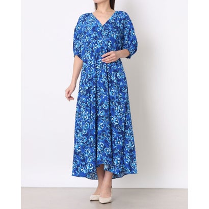 ホブズ HOBBS SIDONIE DRESS (BLUE MULTI)