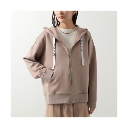 エス マックスマーラ S Max Mara S MAX MARA パーカー JOUR 長袖 フーディ (002/ピンクベージュ)|LOCOMALL(ロコンド公式ストア)