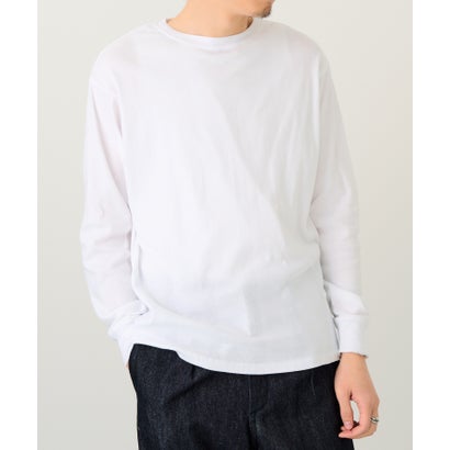 ロバート・ピー・ミラー Robert P. Miller パネルリブ ロンT CASUAL FIT 142C （ホワイト） 4,400円