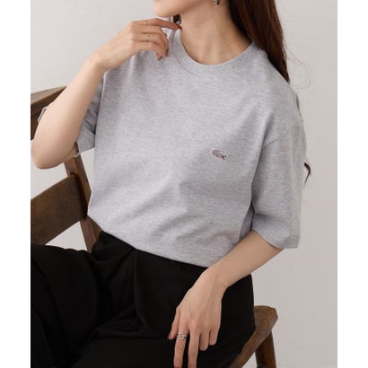 ラコステ LACOSTE 【日本置き目品】 ワンポイントロゴタイププルオーバー TH5582-99 （ともし火薄墨色）