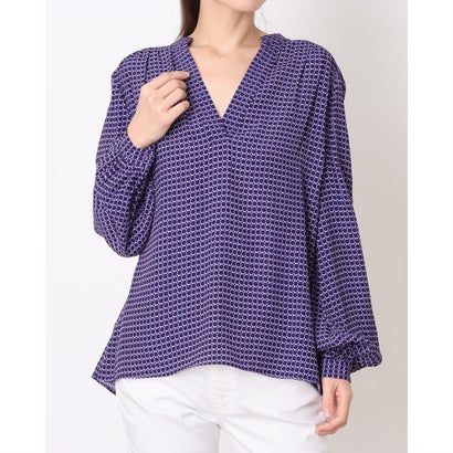 ホブズ HOBBS MILA BLOUSE （PURPLE MULTI）