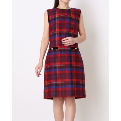 ホブズ HOBBS INGRID DRESS （RED MULTI）