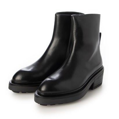 ジェイヴィエーエム JVAM 【本革 / イタリア製】 シャープフォルムプレーンブーツ （BLK） 9,695円