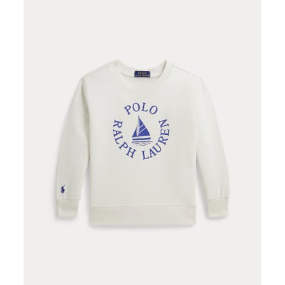 ポロ ラルフ ローレン POLO RALPH LAUREN (ボーイズ 2才～7才)ロゴ フレンチ テリー スウェットシャツ （100ホワイト）
