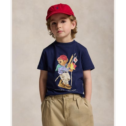 ポロ ラルフ ローレン POLO RALPH LAUREN (ボーイズ 2才～7才)Polo ベア コットン ジャージー Tシャツ （410ネイビー）