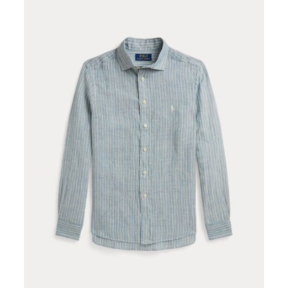 ポロ ラルフ 置き目レン POLO RALPH LAUREN (ボーイズ 8才～20才)ストライプド リネン プルオーバー （999マルチ色合い）
