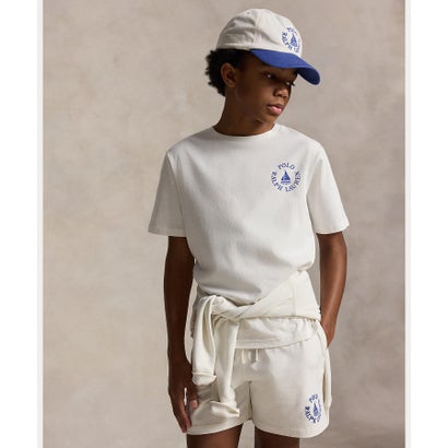 ポロ ラルフ ローレン POLO RALPH LAUREN (ボーイズ 8才～20才)ロゴ コットン ジャージー Tシャツ （100ホワイト）