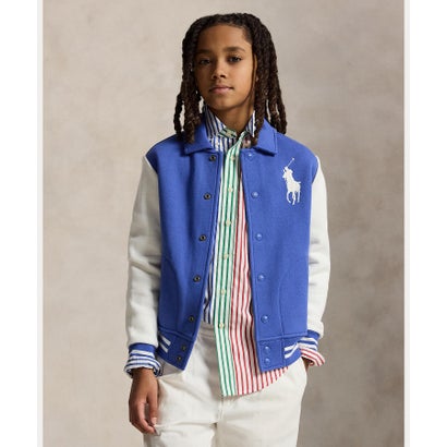 ポロ ラルフ 置き目レン POLO RALPH LAUREN (ボーイズ 8才～20才)Big Pony フリース 野球 上衣 （999マルチ色つや）