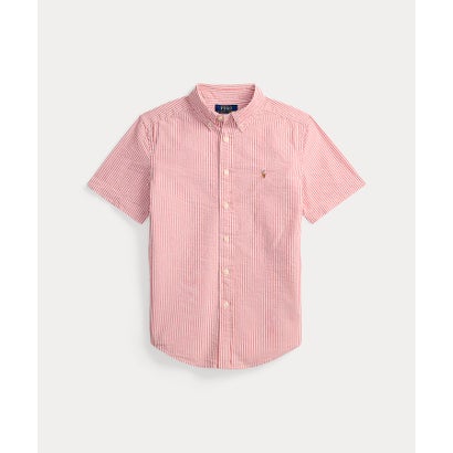 ポロ ラルフ 置き目レン POLO RALPH LAUREN (ボーイズ 8才～20才)ストライプド 綿織物 シアサッカー プルオーバー （999マルチ色合い）