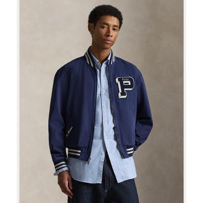 ポロ ラルフ ローレン POLO RALPH LAUREN エンブロイダリー キャンバス トラック ジャケット （410ネイビー）
