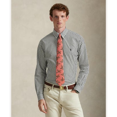 ポロ ラルフ ローレン POLO RALPH LAUREN クラシック フィット ストライプド ブロードクロス シャツ （100ホワイト）