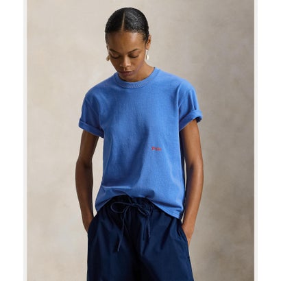 ポロ ラルフ ローレン POLO RALPH LAUREN Big Pony コットン クルーネック Tシャツ （400ブルー）