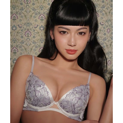 ラヴィジュール RAVIJOUR ヴェリシア グラマー引き上げる ブラジャー(B～E優勝杯) （GRAY）