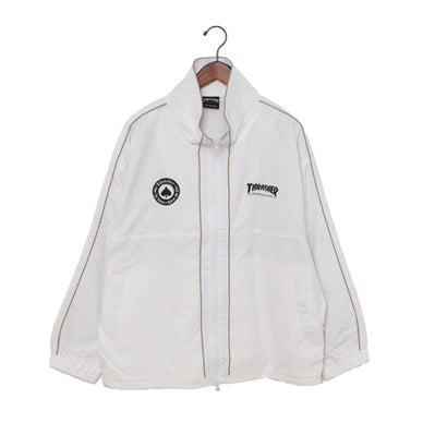 スラッシャー THRASHER THRASHER ナイロンタスラン 生産ライン上衣 スラッシャー （白いこと）