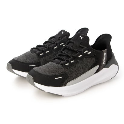 プーマ PUMA スポーツ メンズ レディース ソフトライド シンメトリー イーズイン 312669 SOFTRIDE SYMMETRY EASE IN (ブラック)