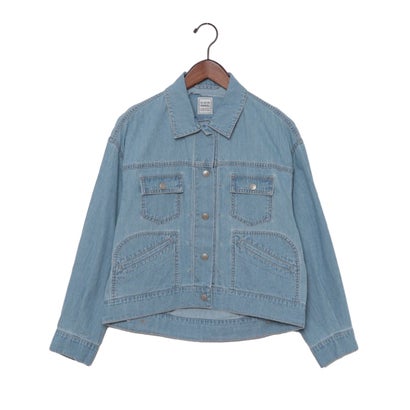 ハリス Harriss le ciel de harriss ビッグサイズヴィンテージスタイルタイプデニムジャケット （52）