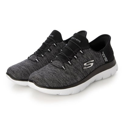 スケッチャーズ SKECHERS レディース ウォーキングシューズ SUMMITS-DAZZLING HAZE 149937W (ブラック)