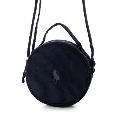ポロ ラルフ ローレン POLO RALPH LAUREN ROUND HANDBAG （NEWPORT NAVY）