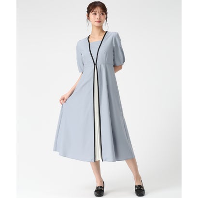 ミッシュマッシュ MISCH MASCH 2026春夏新作 向こう正面筋目色彩設計衣装 MM627401 （BLUE）