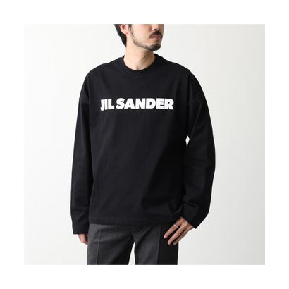 ジルサンダー Jil Sander JIL SANDER 長袖 Tシャツ J22GC0136 J45047 ロゴ ロンT （001/BLACK/ブラック）