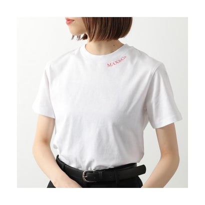 マックスマーラ Max Mara MAX MARA MAX＆CO KIDS Tシャツ MX0334 MX057 ロゴ プリント （MX100/ホワイト）