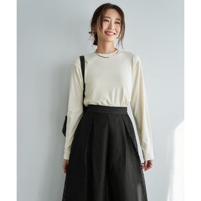 スタイルデリ STYLE DELI 絶妙に緩いフワとろカットソートップス （エクリュ）