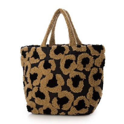 アースメイド EARTH MADE E8086 POPING EMBRIDRY TOTE （レオパードベージュ）