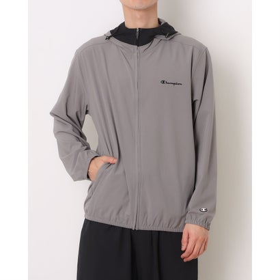 チャンピオン Champion メンズ ウインドフルジップ ZIP HOODED JACKET_ C3-DSC10 (チャコール)
