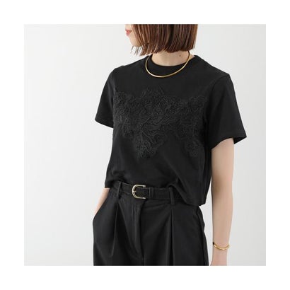 アナナ anana anana 半袖 Tシャツ a16-011 レース カットソー （BK/ブラック）