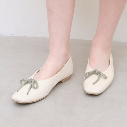 ラウナレアバレエ Launa lea ballet 【26SS】ロープリボンスクエアトゥバレエシューズ(B7102A) （イエローS/C）