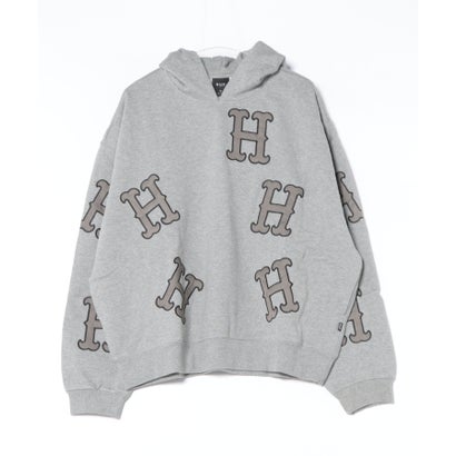 ハフ HUF H APPLIQUE HOODIE FL00214 （グレー）｜LOCOMALL（ロコンド公式ストア） 11,031円