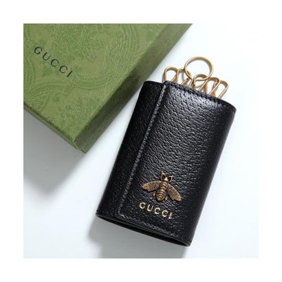 グッチ GUCCI GUCCI キーケース ANIMALIER アニマリエ 523683 DJ20T （1000/ブラック）
