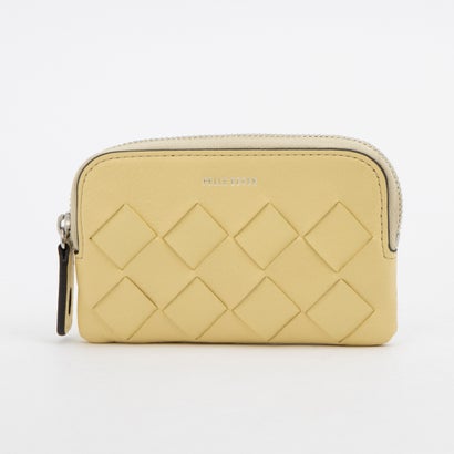 ペレボルサ PELLE BORSA ラウンドファスナーキーポーチ （クリームイエロー）｜LOCOMALL（ロコンド公式ストア）