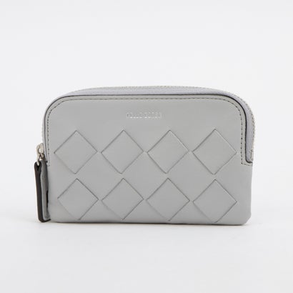 ペレボルサ PELLE BORSA ラウンドファスナーキーポーチ （アイスグレー） 9,075円