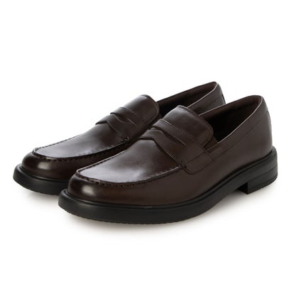 鍵を掛ける界面 ROCKPORT 総締め手振り 長い巻き毛拾 置き目毛革 （暗然たる赤銅色）