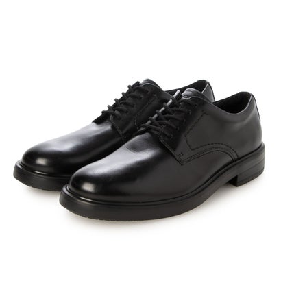 鍵を掛ける界面 ROCKPORT 総締め手振り カールセン プレーントゥ （黒いこと）